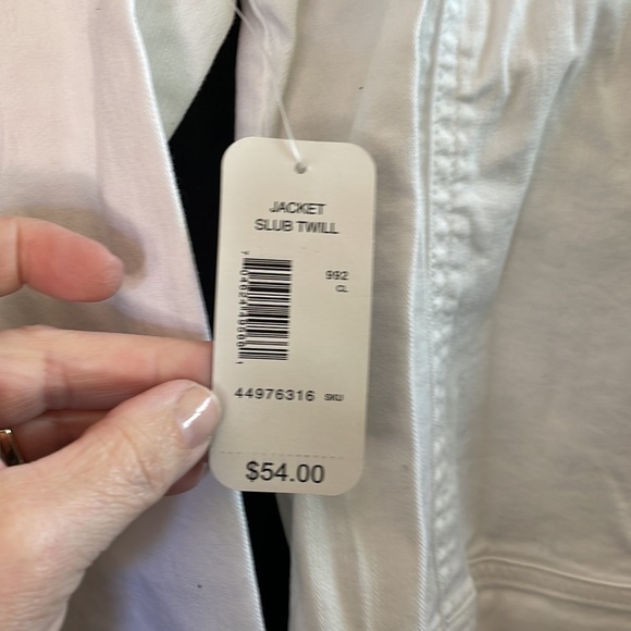 White jean jacket - Picture 4 of 5